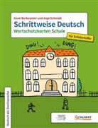 Anne Berkemeier, Anja Schmidt - Schrittweise Deutsch / Wortschatzkarten Schule für Schülerkoffer