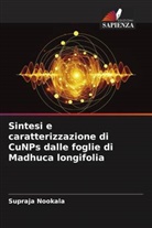 Supraja Nookala - Sintesi e caratterizzazione di CuNPs dalle foglie di Madhuca longifolia