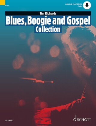 Tim Richards - Blues, Boogie and Gospel Collection 15 Pieces for Solo Piano. Klavier.