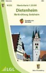 LGL - W255 Wanderkarte 1:25 000 Dietenheim