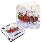 Kartenbox. Doppelkarte. Tom Smith - Luxury - Santa FSC