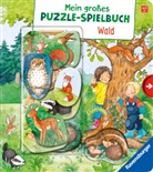 Mila Rulff, Silke Voigt - Mein großes Puzzle-Spielbuch: Wald