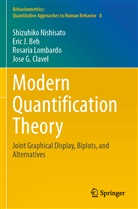 Eric J Beh, Eric J. Beh, Jose G. Clavel, Rosaria Lombardo, Shizuhiko Nishisato - Modern Quantification Theory