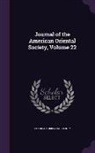 American Oriental Society - Journal of the American Oriental Society, Volume 22