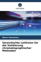 Marco Iammarino - Vereinfachte Leitlinien für die Validierung chromatographischer Methoden
