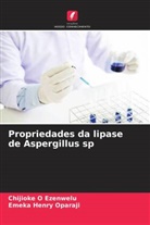 Chijioke O Ezenwelu, Emeka Henry Oparaji - Propriedades da lipase de Aspergillus sp