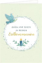 Meike Teichmann, Meike Teichmann - Grußkarten-Set - Glückwünsche zur Kommunion