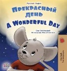 Kidkiddos Books, Sam Sagolski - A Wonderful Day (Russian English Bilingual Book for Kids)