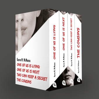 Karen M McManus, Karen M. McManus - Karen M. McManus: Vier Bände im Taschenbuch-Schuber: One of us is lying, One of us is next, Two can keep a secret, The Cousins - Umwerfende Jugendbuch-Thriller von der Bestseller-Autorin