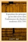 Collectif, Chevalier De Chaumont - Exposition des principes qu on
