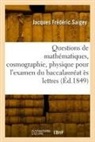 Jacques Frédéric Saigey, Saigey-j f - Questions de mathematiques,