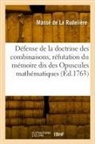 Masse de la rudelier, Masse de la Rudeliere, Massé de la Rudelière - Defense de la doctrine des