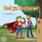 Kidkiddos Books, Liz Shmuilov - Being a Superhero (Welsh Children's Book)