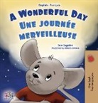 Kidkiddos Books, Sam Sagolski - A Wonderful Day (English French Bilingual Children's Book)