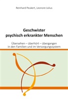 Leonore Julius, Reinhard Peukert - Geschwister psychisch erkrankter Menschen