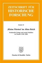 Auge, Oliver Auge, Hecht, Michael Hecht - 'Kleine Fürsten' im Alten Reich.