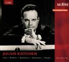Beethoven u a, Brahms, Liszt - Julius Katchen plays Liszt, Brahms, Beethoven, Schumann, Chopin, 1 Audio-CD (Audio book)