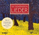 Die schönsten Lieder. Vol.2, 1 Audio-CD (Audio book)