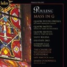 James O'Donnell, Francis Poulenc, Iain u Simcock - Mass in G. Messe G-Dur/Motetten, 1 Audio-CD (Audio book)