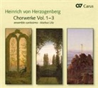 Heinrich Von Herzogenberg - Chorwerke. Vol.1-3, 3 Audio-CDs (Hörbuch)