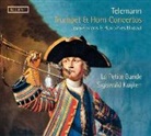 Georg Philipp Telemann, Georg-Philipp Telemann - Trompeten- und Hornkonzerte, 1 Audio-CD (Audio book)