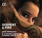 Christoph Graupner, Henry Purcell, Anton Sartorio - Serpent & Fire, 1 Audio-CD (Audio book)