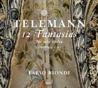 Georg Philipp Telemann - 12 Fantasien für Solovioline TWV 40:14-25, 1 Audio-CD (Audio book)