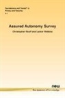 Christopher Rouff, Lanier Watkins - Assured Autonomy Survey