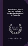 Robert Baldwin Ross, Oscar Wilde - Four Letters Which Were Not Included in the English Edition of de Profundis