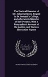 John Davidson, James Maidment - The Poetical Remains of Mr. John Davidson, Regent in St. Leonard's College, and Afterwards Minister of Salt-Preston; With a Biographical Account of th