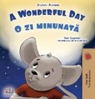 Kidkiddos Books, Sam Sagolski - A Wonderful Day (English Romanian Bilingual Book for Kids)