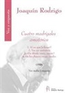 Cuatro Madrigales Amatorios for Medium Voice and Orchestra Score