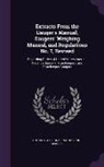 United States Internal Revenue Service - Extracts From the Gauger's Manual, Gaugers' Weighing Manual, and Regulations No. 7, Revised: Regarding Duties of United States Internal-Revenue Gauger