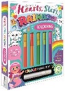 Igloo Books, Igloo Books Ltd - Hearts, Stars, Rainbows Colouring
