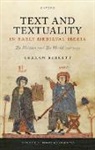 Barrett, Graham Barrett, Graham (Senior Lecturer in Late Antiquity Barrett, Barrett Graham - Text and Textuality in Early Medieval Iberia