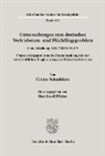 Günter Schmölders, Bernhard Pfister - Untersuchungen zum deutschen Vertriebenen- und Flüchtlingsproblem.
