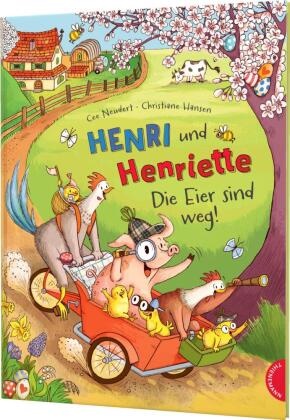 Cee Neudert, Christiane Hansen - Henri und Henriette 4: Die Eier sind weg! - Fröhliche Oster-Vorlesegeschichte für Kinder ab 4 Jahren