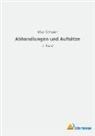Max Scheler - Abhandlungen und Aufsätze