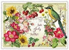 Postkarte. Monats-Edition / Juli - July - Juillet / quer
