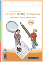 Katrin Langhans, sternchenverlag GmbH, sternchenverlag GmbH - Mein Lupenschreibheft 2 - Ich kann richtig schreiben - Ausgabe mit Artikelkennzeichnung (DaZ)