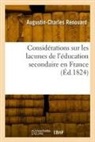 Augustin Charles Renouard, Augustin-Charles Renouard, Renouard-a c - Considerations sur les lacunes de