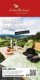 Schmallenberger Sauerland Tourismus GmbH, Schmallenberger Sauerland Tourismus GmbH - Wanderkarte Schmallenberg