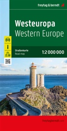 freytag &amp; berndt - Westeuropa, Straßenkarte 1:2.000.000, freytag & berndt