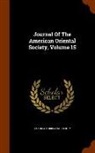 American Oriental Society - Journal of the American Oriental Society, Volume 15