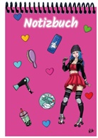 E&amp;Z Verlag GmbH - A 5 Notizblock Manga Enora, pink, liniert