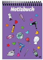 E&amp;Z Verlag GmbH - A 5 Notizblock Manga Items, lila, blanko