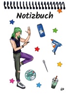 E&amp;Z Verlag GmbH - A 4 Notizblock Manga Quinn, weiß, blanko