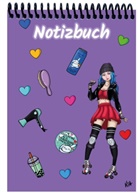 E&amp;Z Verlag GmbH - A 4 Notizblock Manga Enora, lila, liniert