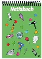 E&amp;Z Verlag GmbH - A 5 Notizblock Manga Items, grün, blanko