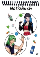 E&amp;Z Verlag GmbH - A 4 Notizblock Manga Quinn und Enora, weiß, blanko
